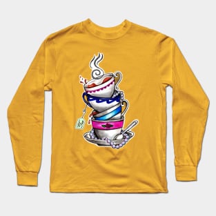 Tea For Four Long Sleeve T-Shirt